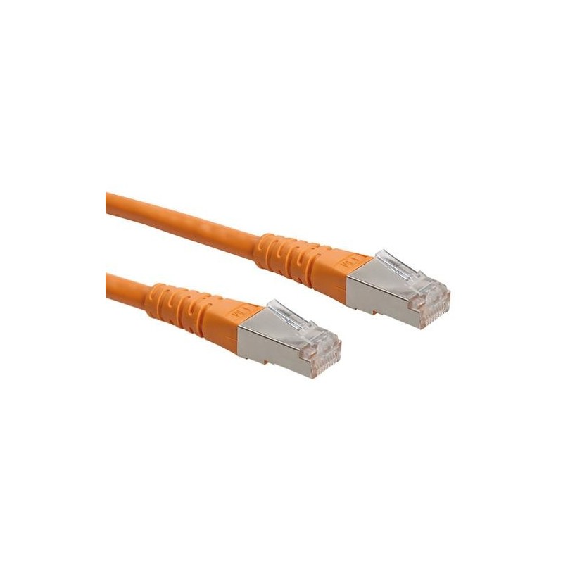 Patch Cord ROLINE S/FTP (PiMF) Cat.6/Classe E arancione 03 m