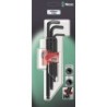 Wera set di cacciaviti a esagono incassato 950 PKL/9 BM SB SiS 9 pezz