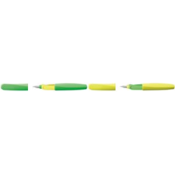 Penna stilografica Pelikan Twist Neon pennino verde neon larghezza M 