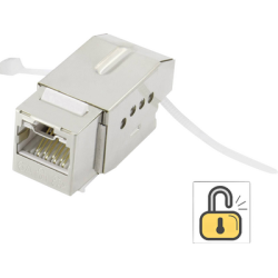 Modulo da incasso Renkforce RJ45 con funzione di blocco Keystone CAT 