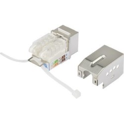 Modulo di installazione Renkforce RJ45 Keystone CAT 6a KS10 (RF-48485