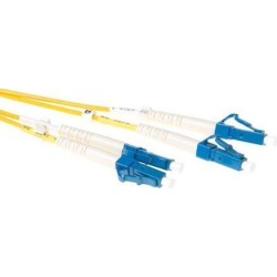 Cavo patch in fibra OS2 monomodale ACT da 7 metri LSZH duplex con con