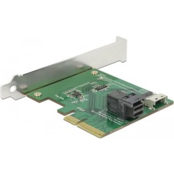 Scheda PCI Express DeLOCK - presa SFF-8654 4i a 38 pin - presa SFF-86