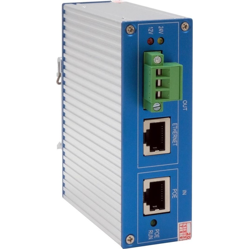 Splitter Ethernet PoE 10/100/1000M 802.3bt24 V CC/2 A/48 W