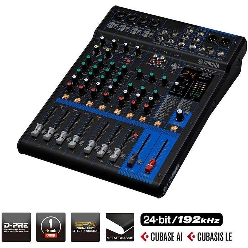 Mixer a 10 canali Yamaha MG10XUF