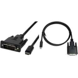 Logilink - Convertitore interfaccia video - DVI / USB - Da USB-C (M) 