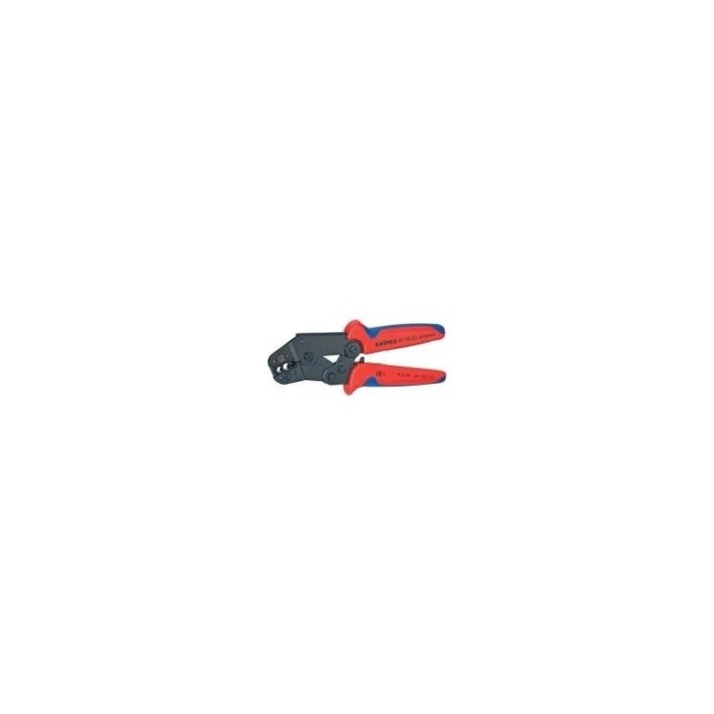 Pinza a crimpare Knipex 97 52 20 versione corta adatta per connettori