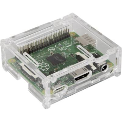 Custodia Raspberry Pi A trasparente