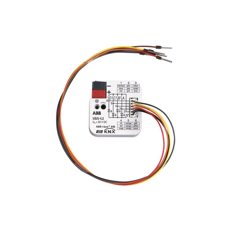 ABB US/U4.2 - Digitale - Ingresso/Uscita - 4 canali - Bianco - 20 V -