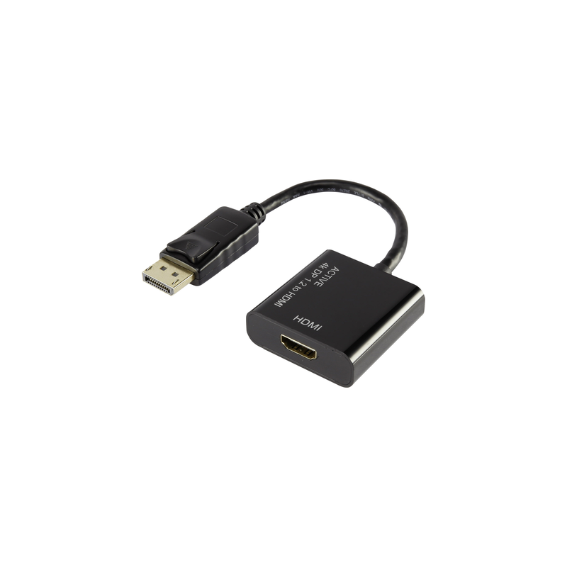 renkforce - Convertitore video - DisplayPort - HDMI - Nero