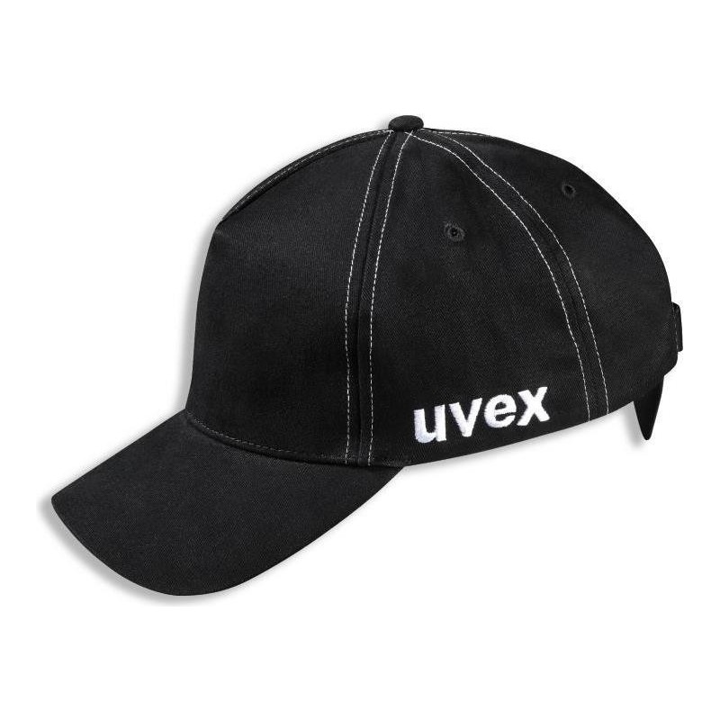 Uvex 9794402 berretto antiurto u-cap sport visiera lunga nero (979440