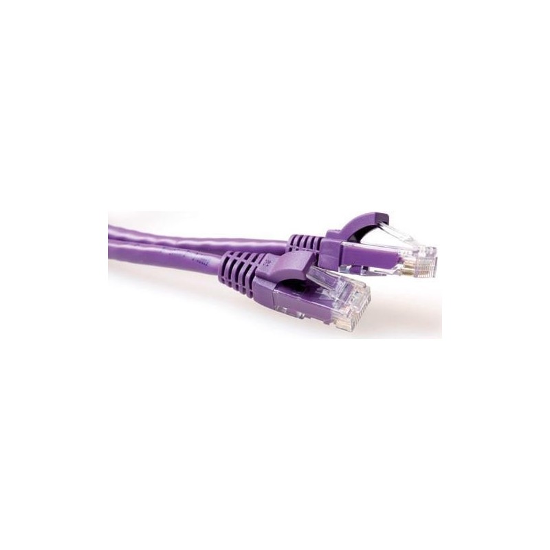 ACT IS1700 cavo di rete Viola 05 m Cat6 U/UTP (UTP)