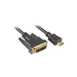 Sharkoon - Cavo adattatore - Single Link - HDMI maschio a DVI-D masch