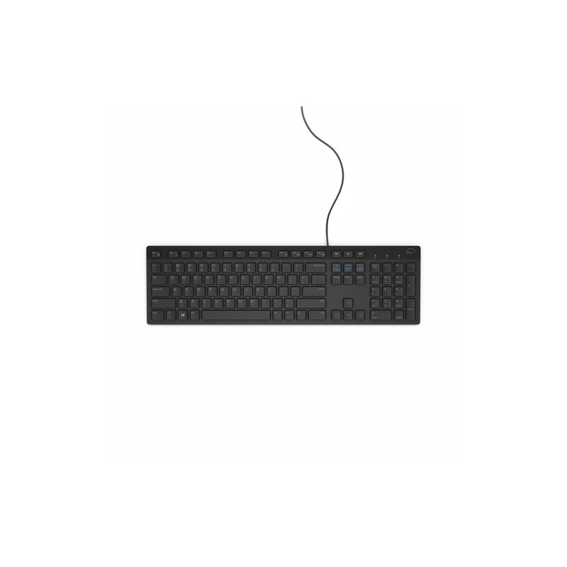 DELL KB216 tastiera USB QWERTZ Tedesco Nero