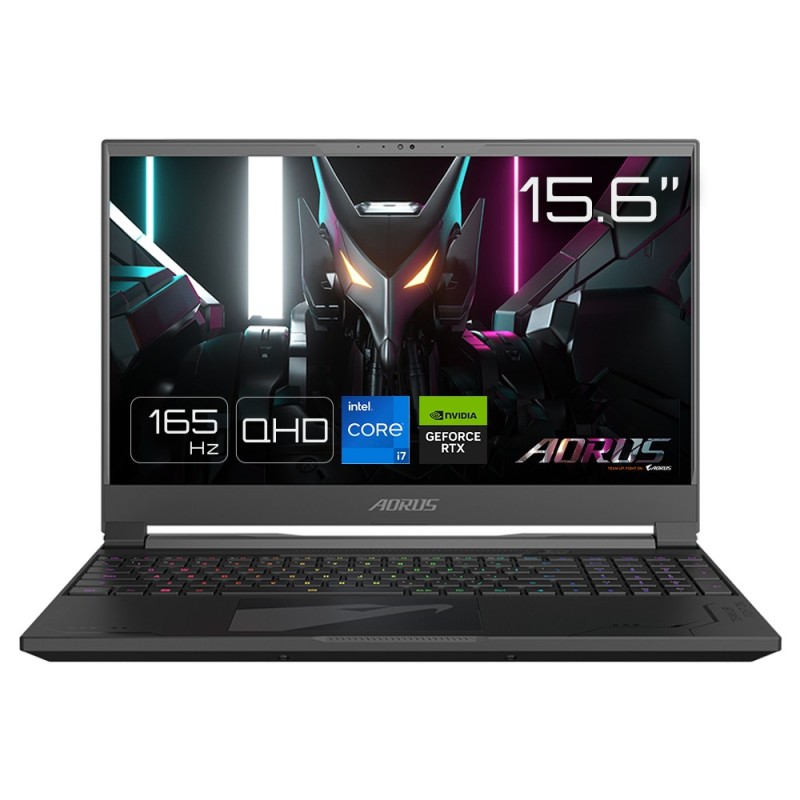 GIGABYTE AORUS 15X ASF Laptop Gaming - 15.6 Pollici 165Hz QHD Intel C