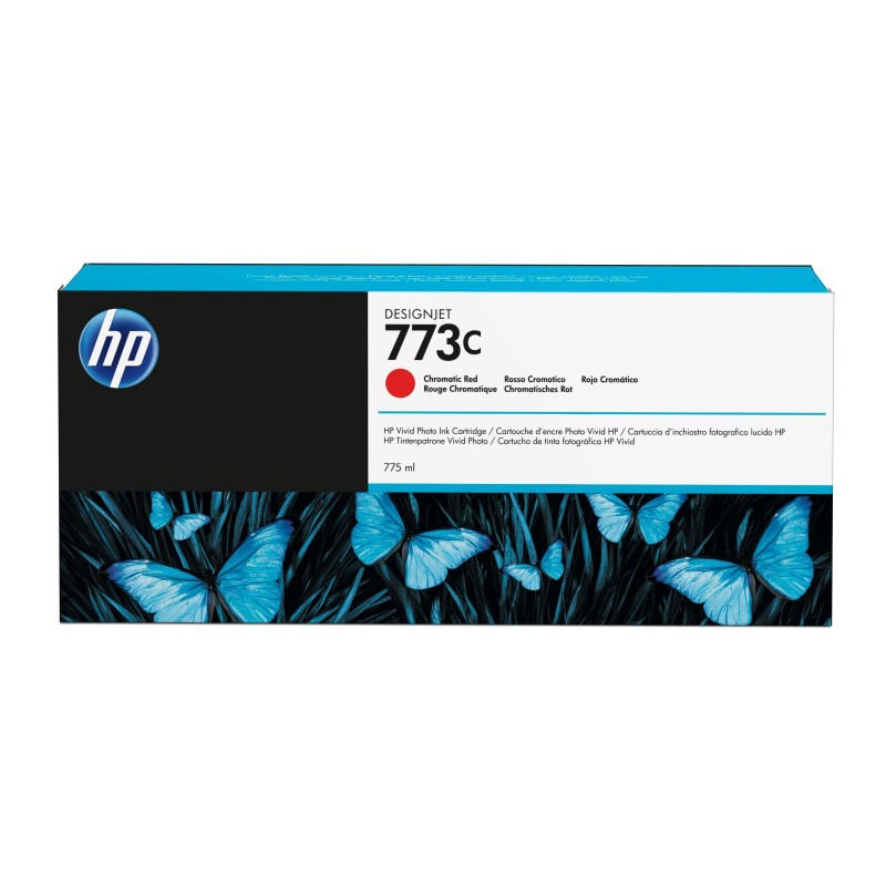 HP Cartuccia inchiostro rosso cromatico DesignJet 773C 775 ml