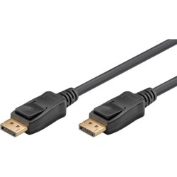 Goobay 58532 Cavo DisplayPort 1 m Nero (58532)