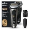 Braun Series 9 Pro 9565cc Wet &amp; Dry Rasoio Trimmer Metallico