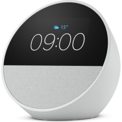 Amazon Echo Spot - Amazon Alexa - Sferico - Bianco - 719 cm (2.83&quot;) -