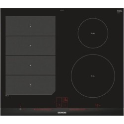 Siemens EX675LEC1E piano cottura Alluminio Nero Da incasso Piano cott