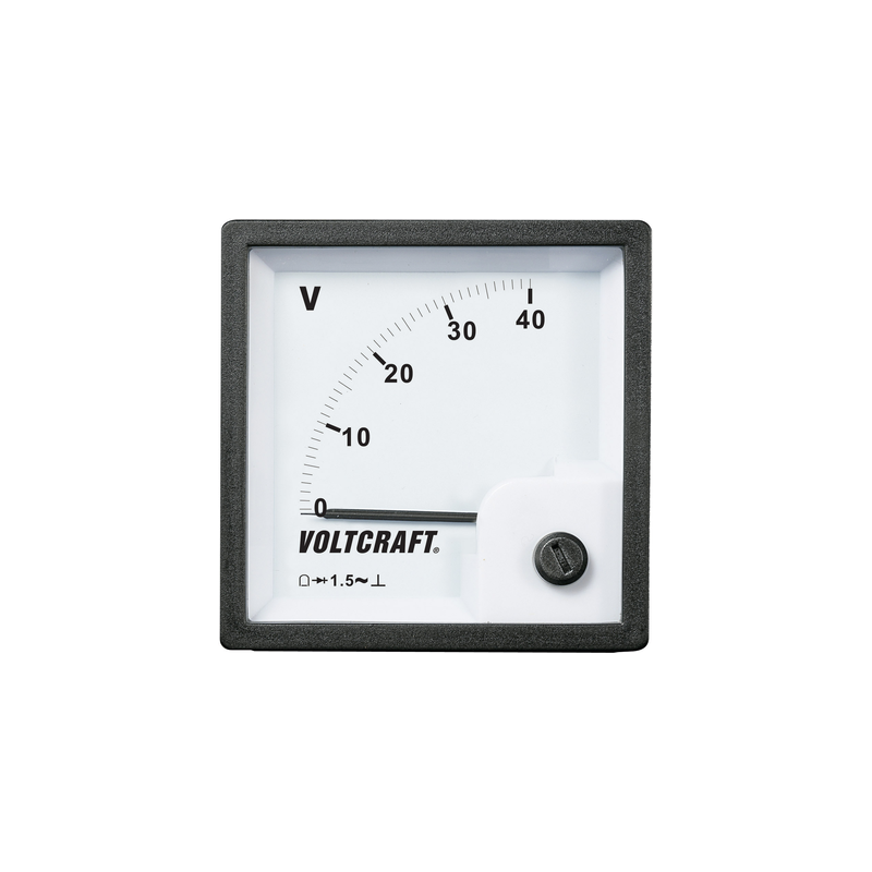 Voltcraft AM-72x72/40V contatore analogico da incasso AM-72x72/40V Bo