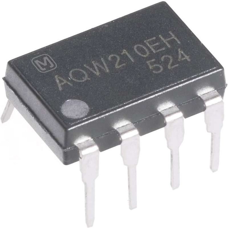 Panasonic Rel&egrave; PhotoMOS Serie AQWEH AQW212EH Polo 8 pin 2 NO 60 V CC