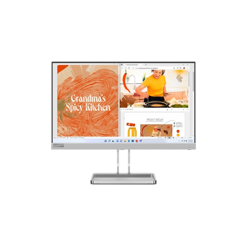 Lenovo L22i-40 Monitor PC 54,6 cm [21.5] 1920 x 1080 Pixel Full HD Gr