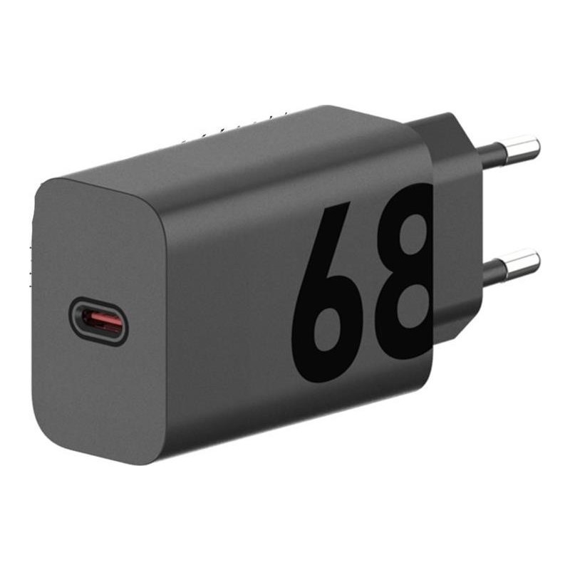 MOTO 68W POWER CHARGER USB C - BLACK