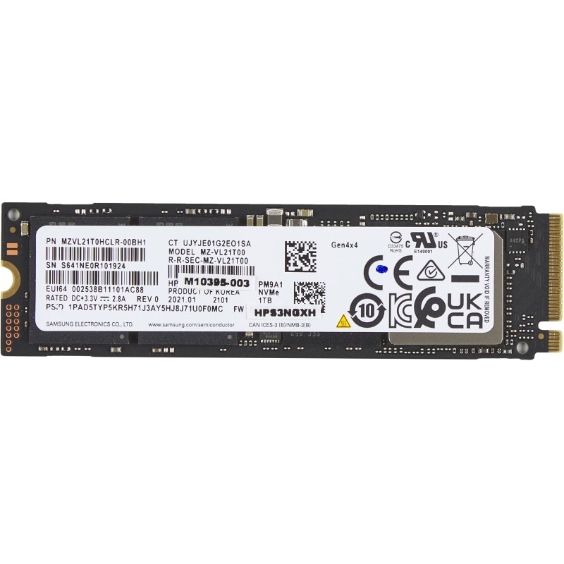 HP 1TB PCIE NVME SSD