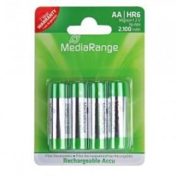 Batterie AA NiMH MediaRange 2100mAh wiederaufladbar 4 St&uuml;ck