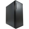 Geh&auml;use MidiTower ATX 8000B black USB3.2/Audio,o.Netzt.,schallisolie