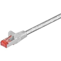 Microconnect SSTP60025T cavo di rete Trasparente 0,25 m Cat6 S/FTP [S