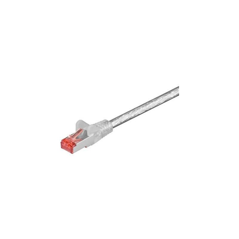 Microconnect SSTP60025T cavo di rete Trasparente 0,25 m Cat6 S/FTP [S