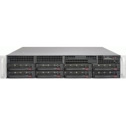 2U 8 Bay Server - - i5-12400/16GB/500GB/HWRAID/2x8 - 00W/Win11Pro - W