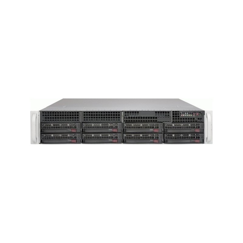 2U 8 Bay Server - - i5-12400/16GB/500GB/HWRAID/2x8 - 00W/Win11Pro - W