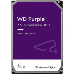 4TB SATA HDD - WD Purple - 5400RPM - Warranty: 36M