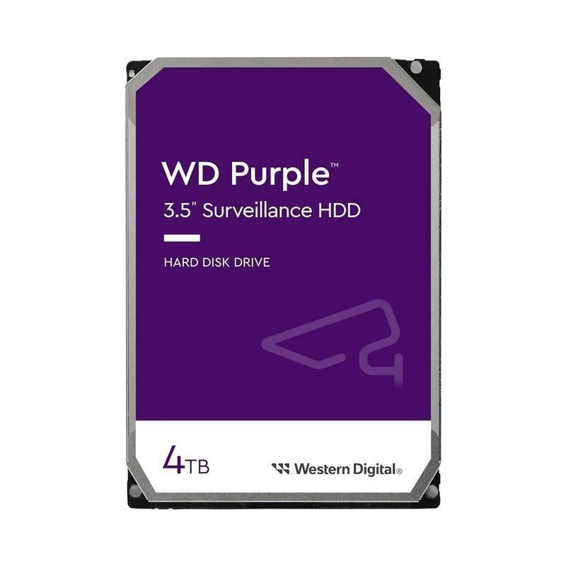 4TB SATA HDD - WD Purple - 5400RPM - Warranty: 36M