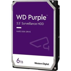 6TB SATA HDD - WD Purple - 5400RPM - Warranty: 36M