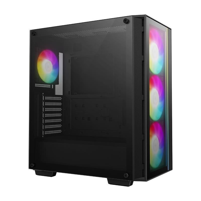 DeepCool MATREXX 55 V4 C Mid-Tower ATX Case, Type-C and USB 3.0, fron