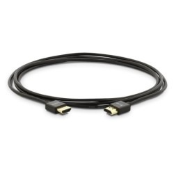 HDMI [m] to HDMI [m] cable - 2.0 [4K@60Hz], super slim, - 0.5 m, blac