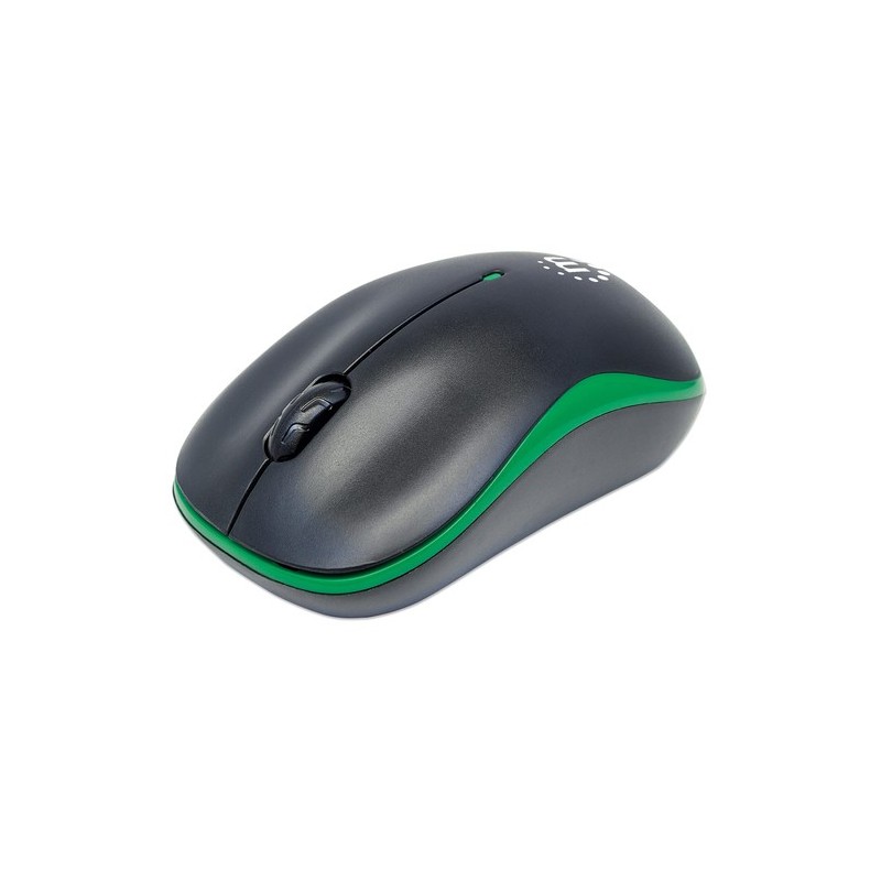 Manhattan 179393 mouse Ambidestro RF Wireless Ottico 1000 DPI