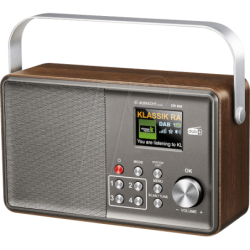 Albrecht DR 860 Senior radio digitale DAB/FM display a colori inclusa