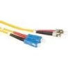 Cavo patch in fibra OS2 monomodale ACT da 20 metri LSZH duplex con co