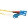 Cavo patch in fibra OS2 monomodale ACT da 50 metri LSZH duplex con co