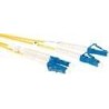 Cavo patch in fibra OS2 monomodale ACT da 50 metri LSZH duplex con co