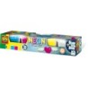 SES Creative Plastilina fosforescente e fluorescente 4x90gr