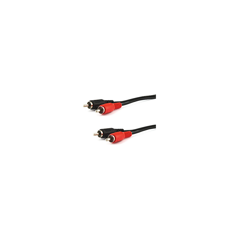 Cavo audio ep B 33/10 LOOSE 10 m 2 x RCA nero (B 33/10 LOOSE)