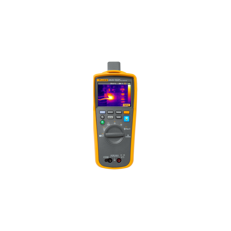 Fluke 279 FC/iFlex 102 x 77 pixel Nero - Giallo Display LCD integrato