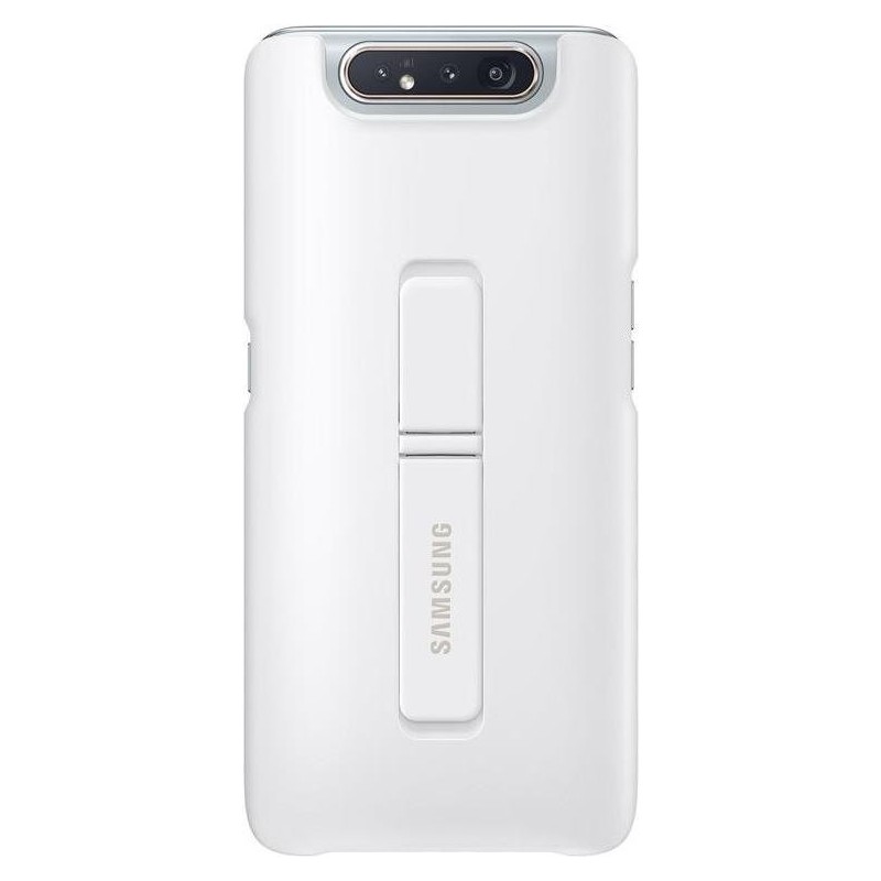 Samsung Galaxy A80 - Cover con supporto EF-PA805 bianca (EF-PA805CWEG