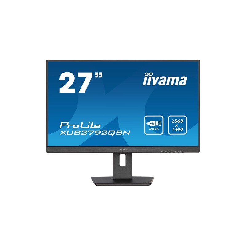 iiyama ProLite Monitor PC 686 cm 27 2560 x 1440 Pixel Wide Quad HD